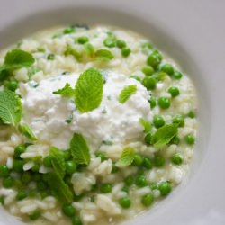 Cottage Cheese Risotto