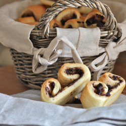 Palmiers with Black Olive Tapenade