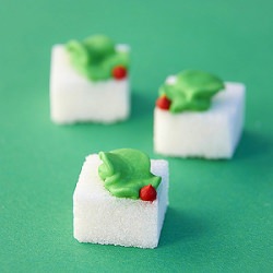 Sugar Cube with Royal Icing