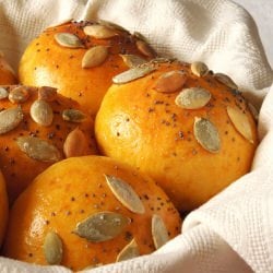Pumpkin & Garlic Buns