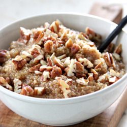 Maple-Pecan Quinoa Porridge