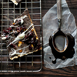 Cranberry Orange Matzo Bark