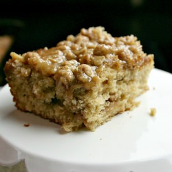 Eggnog Crumble Cake
