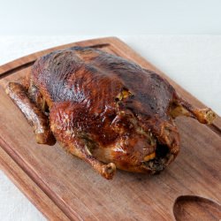 Roast Duck with Orange and Thyme