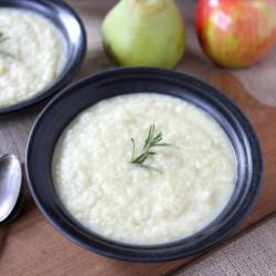 Apple, Pear & Parsnip Soup