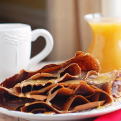 Chocolate Ginger Crepes