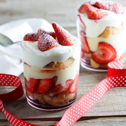 Strawberry & Cream Trifle