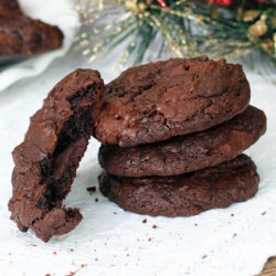 Double Chocolate Chunk Cookies