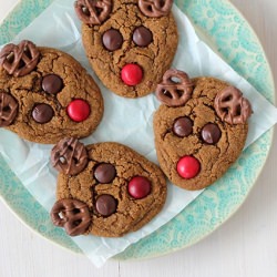 Easy Reindeer Cookies