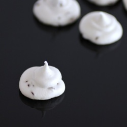 Mini Chocolate Chip Meringue Cookie