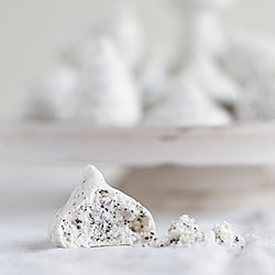 Poppy Seed Meringue Kisses