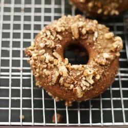 Banana Pecan Donuts