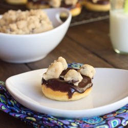 Cookie Dough Mini Donuts