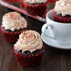 Mexican Hot Chocolate Cupcakes