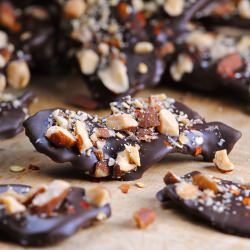 Dark Chocolate Spicy Bacon