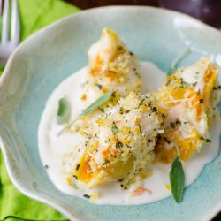 Butternut Squash Stuffed Shells