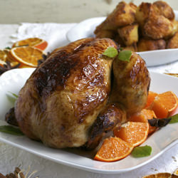 Christmas Spiced Roast Chicken