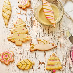 Sugar Cookies & Green Tea Icing