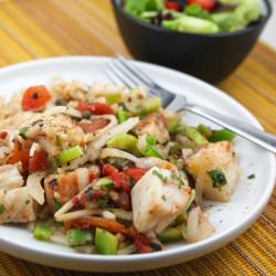Mahi Mahi with Vegetables