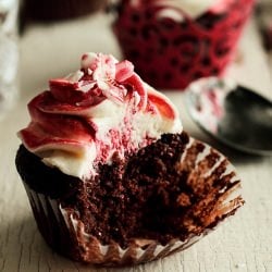 Candy Cane Cupcakes