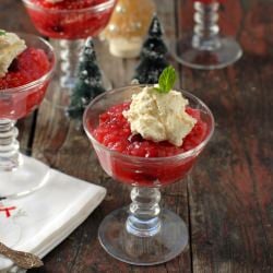 Cranberry Tapioca