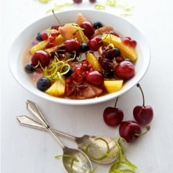 Spiced Christmas Fruit Salad