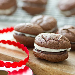 Grasshopper Brownie Cookies