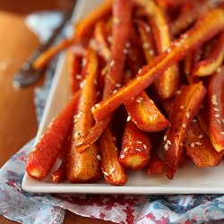 Roasted Carrot Sticks