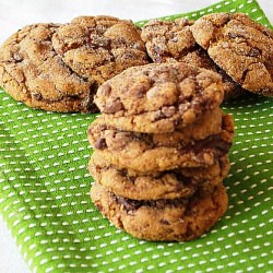 Chocolatey Ginger Spice Cookies