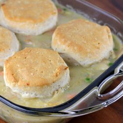 Chicken and Biscuit Casserole