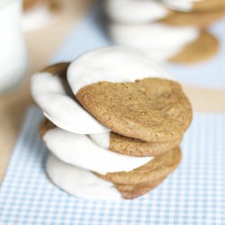 Dipped Molasses Cookies