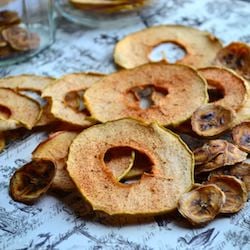 Baked Apple and Banana Chips