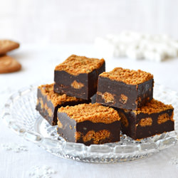 Chocolate Speculoos Fudge