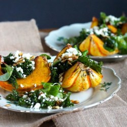 Roasted Carnival Squash Salad