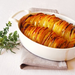 My Way Hasselback Potatoes