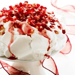 Pavlova with Pomegranate