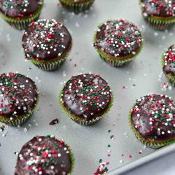 Irish Cream Brownie Bites