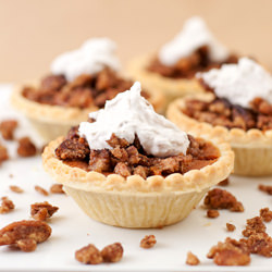 Pumpkin & Pecan Crumble Tart