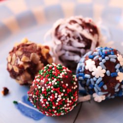 Holiday Spicy Chocolate Truffles