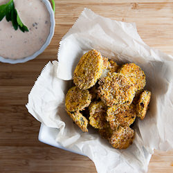 Oven “Fried” Pickles