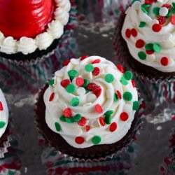 Peppermint Mocha Cupcakes