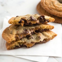 Milky Way Stuffed Cookie