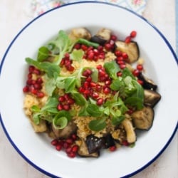 Aubergine & Cous Cous Salad