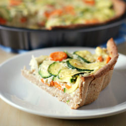 Whole Grain Tart with Zucchini