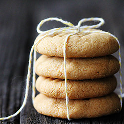 3 Ingredient Peanut Butter Cookies