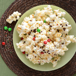 Gooey Christmas Popcorn