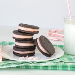 Homemade Oreos – Mint