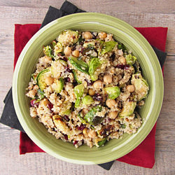 Brussels Sprouts Quinoa