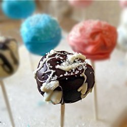 Sugar Cookie Batter Cake Pops