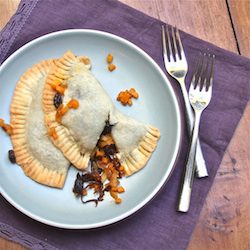 Squash & Caramelized Onion Empanada
